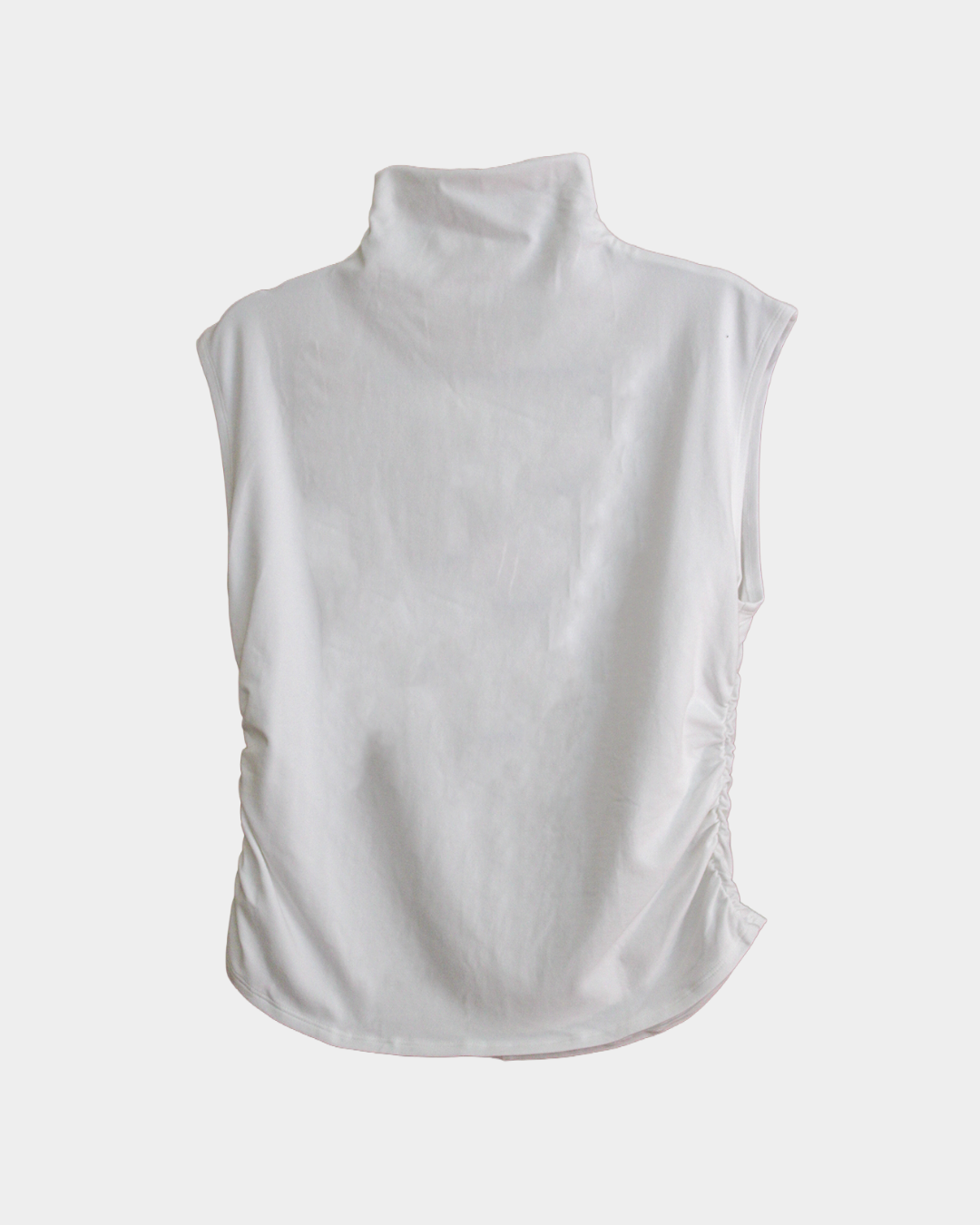 Sleeveless Mock Neck Top