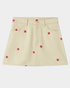 Kimmy Hand-Embroidered Mini Skirt
