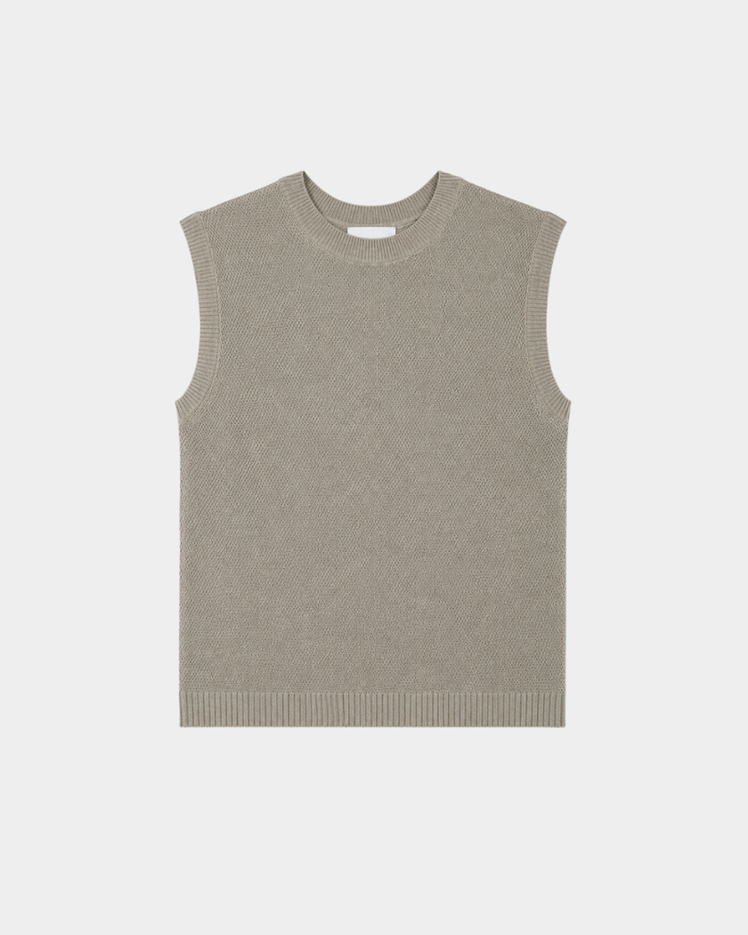 Mesh Sleeveless Tee