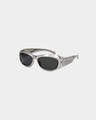 Slim Silver Sunglasses
