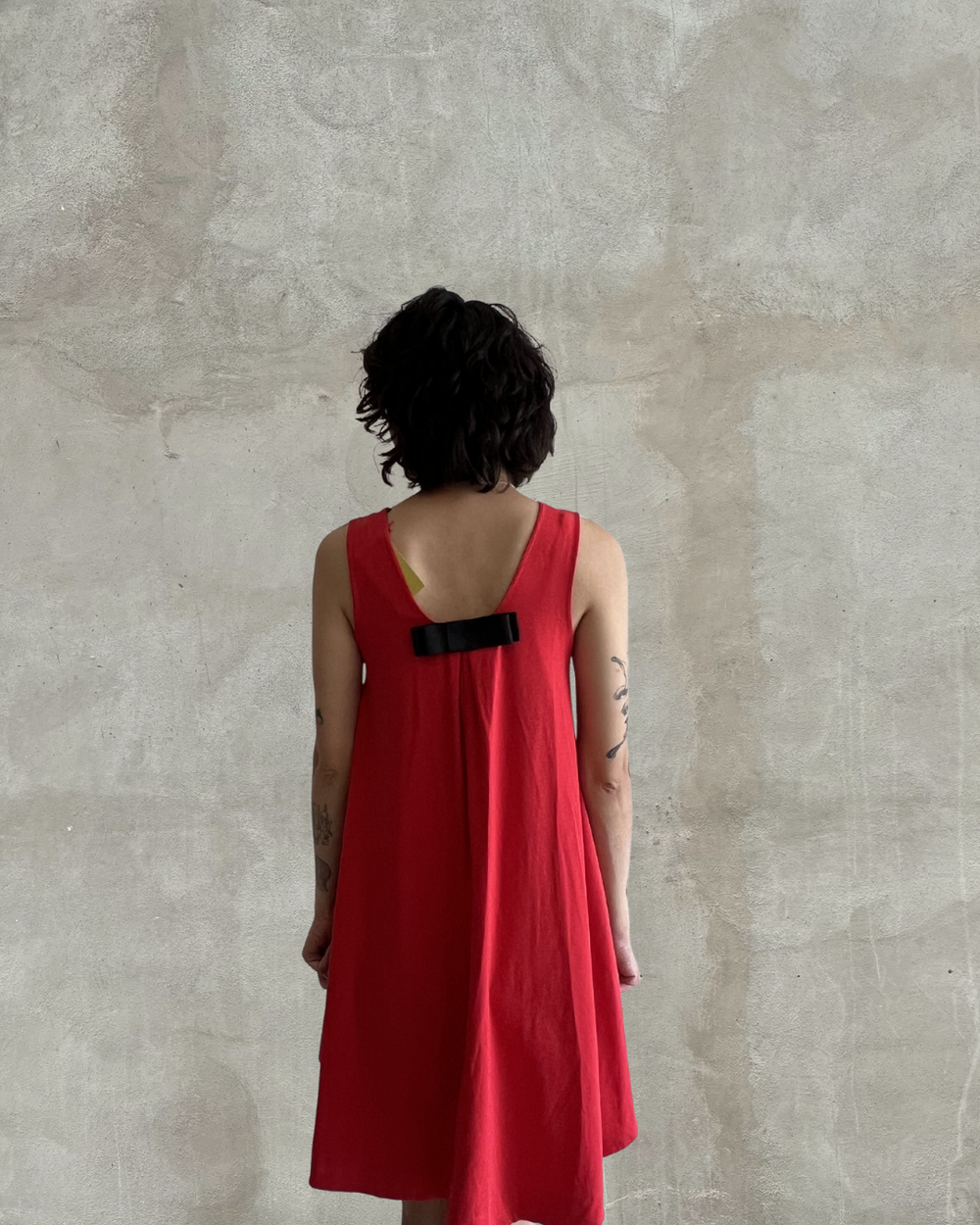 Floral Appliqué Dress