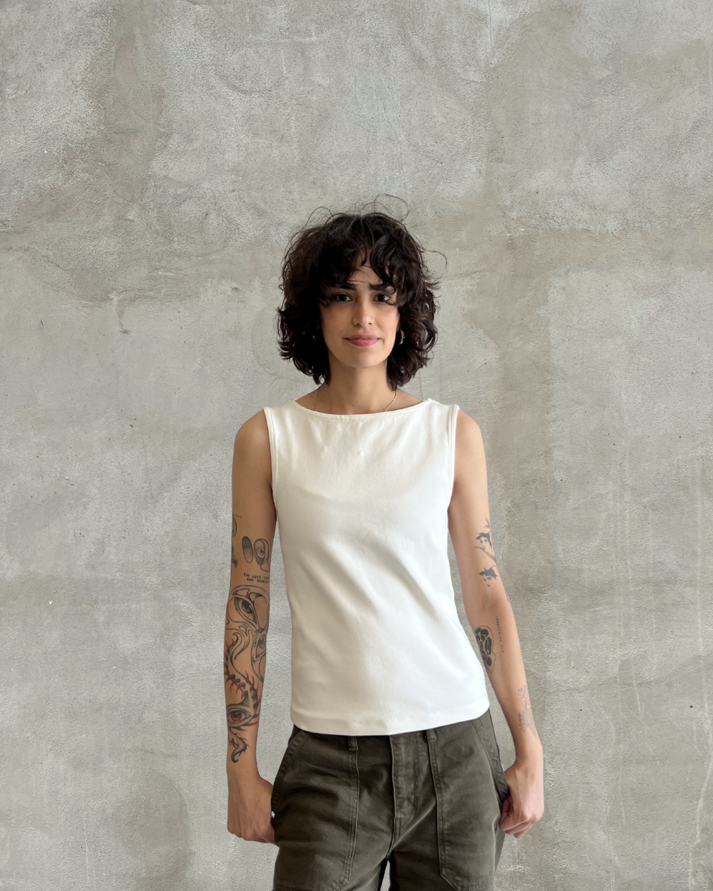 Boat Neck Top