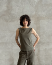 Boat Neck Top