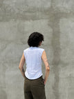 Sleeveless Mock Neck Top