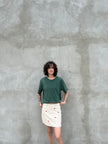 Kimmy Hand-Embroidered Mini Skirt