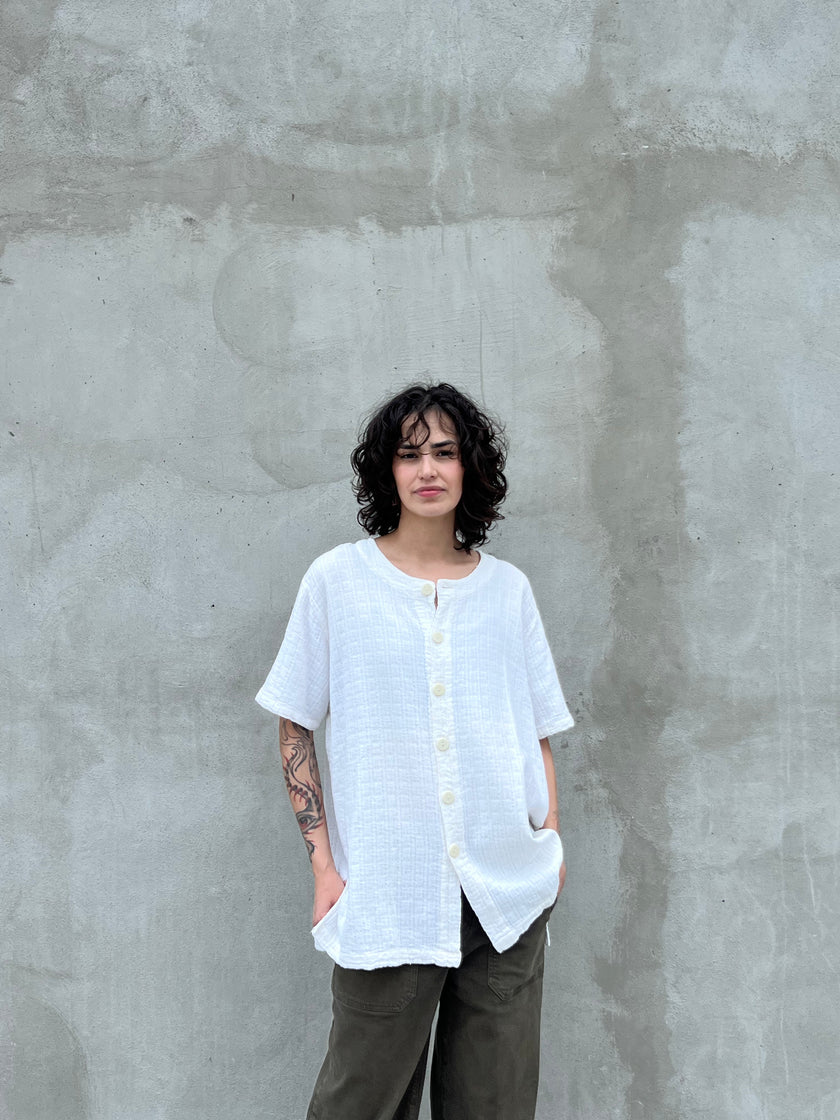 Textured Cotton Shirt