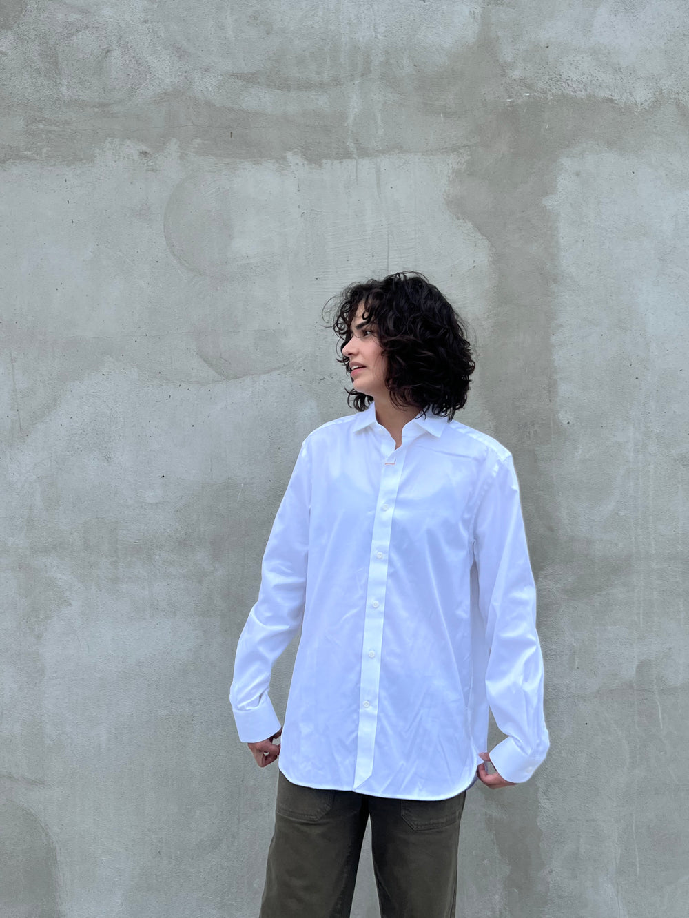 Stretch Twill Dress Shirt