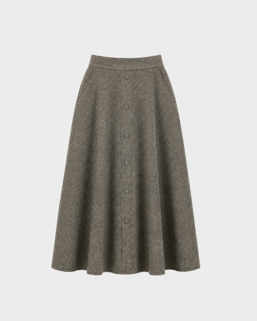 Gray Skirt